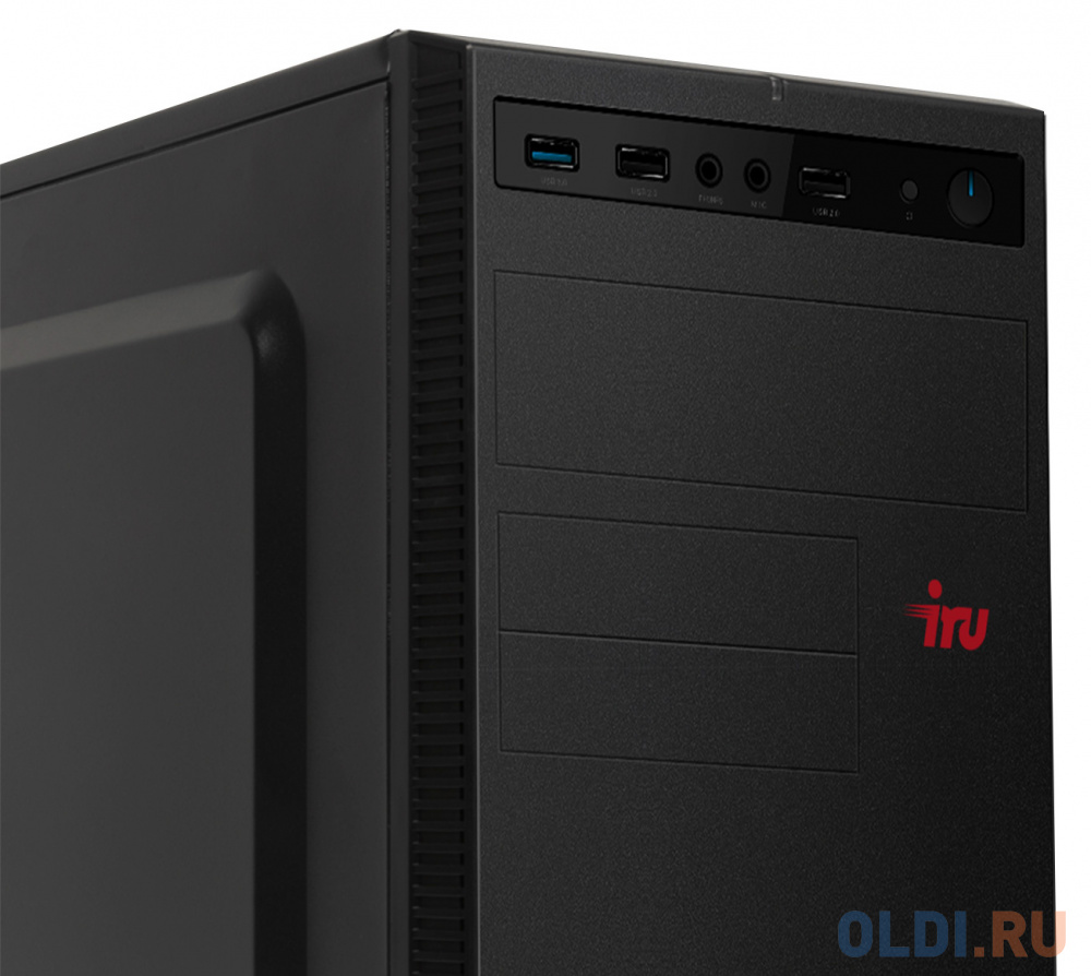 Компьютер iRU Home 310H5SE,  Intel Core i3 10105,  DDR4 8ГБ, 1ТБ(SSD),  Intel UHD Graphics 630,  Free DOS,  черный [1862601] в Москвe