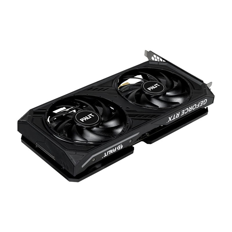 Видеокарта Palit nVidia GeForce RTX 4060 DUAL OC 8G 1830Mhz PCI-E 8192Mb 17000Mhz 128 bit HDMI 3xDP NE64060T19P1-1070D