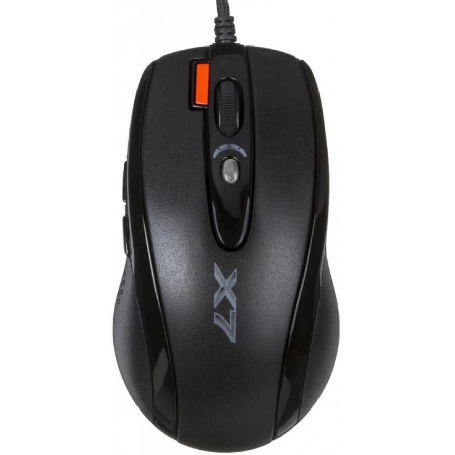 Мышь A4Tech XL-750BK Black USB