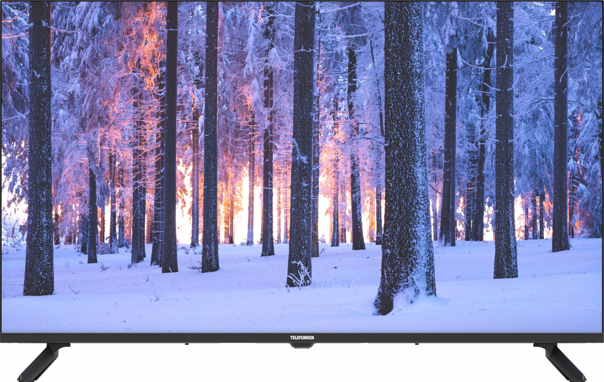 Телевизор Telefunken TF-LED43S99T2S(черный)\H, 43", LED, FULL HD, Android, черный