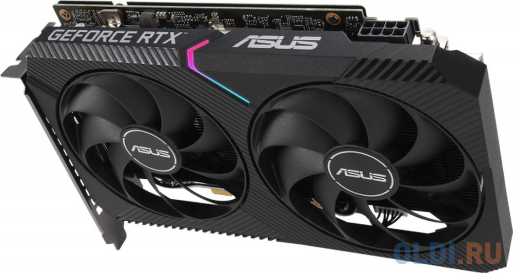 Видеокарта ASUS nVidia GeForce RTX 3060 Dual V2 OC Edition 12288Mb