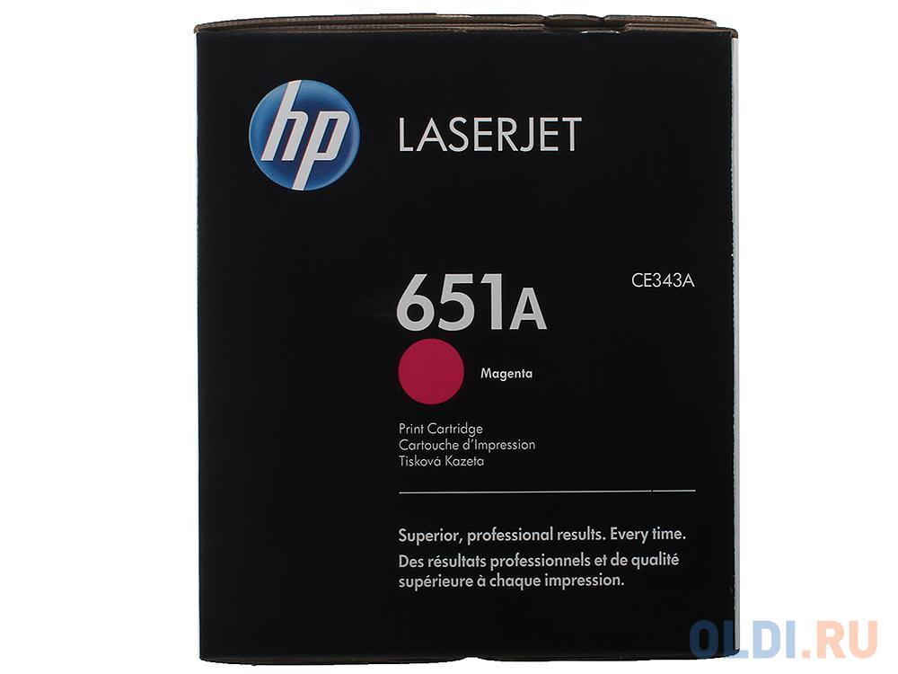 Картридж HP CE343A 651A для LJ 700 Color MFP 775 пурпурный 16000стр