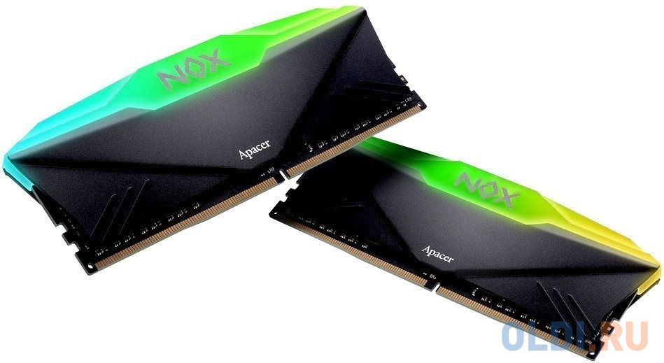 Оперативная память для компьютера Apacer NOX RGB DIMM 16Gb DDR4 3600 MHz AH4U16G36C25YNBAA-2 AH4U16G36C25YNBAA-2