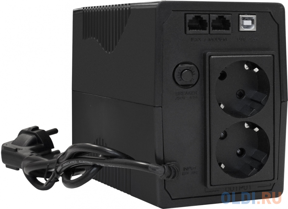 ИБП Exegate Power Smart ULB-850.LCD.AVR.EURO.RJ.USB 850VA