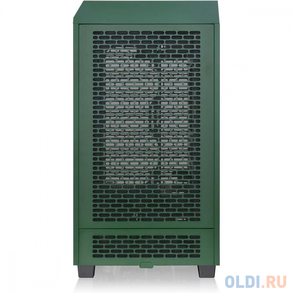 Корпус Thermaltake The Tower 200 Racing Green /Racing Green/Win/SPCC/Tempered Glass*1/CT140 Fan*2/Color Box в Москвe