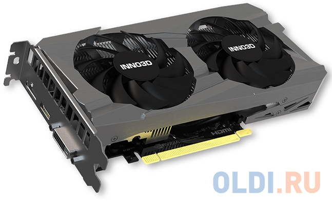 INNO3D RTX 3050 Twin X2//RTX3050, DP,HDMI,DVI, 6G,D6