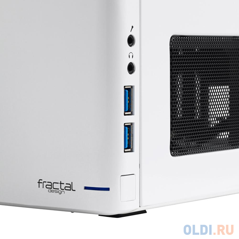 Корпус Mini-ITX Fractal Design Node 304 Без БП белый FD-CA-NODE-304-WH