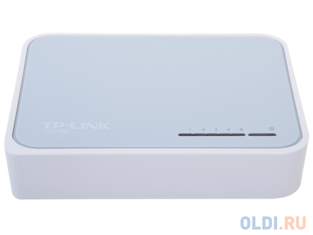 Коммутатор TP-LINK TL-SF1005D 5-портовый 10/100 Мбит/с настольный коммутатор