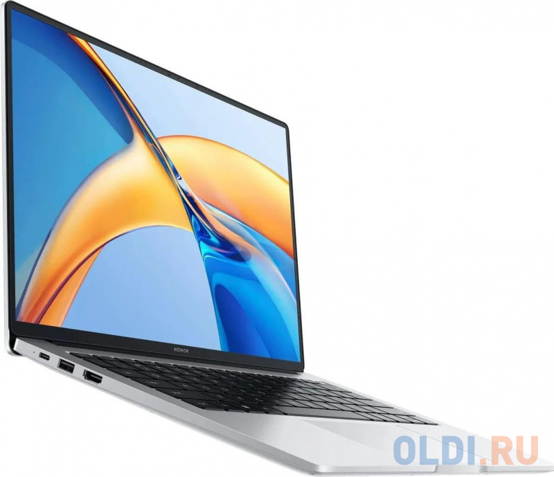 Ноутбук 14" IPS FHD HONOR MagicBook X14 silver (Ryzen 5 7640HS/16Gb/512Gb SSD/VGA int/noOS) (5301AKAX)