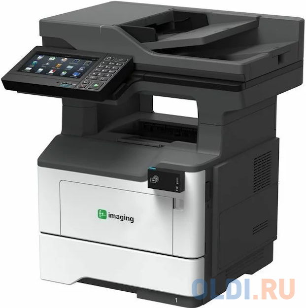 МФУ F+ M60ade(A4,Ч/Б,старт.карт.6000стр,47стр/мин,дупл,1200x1200dpi,DADF однопрох.дупл.100л,скан.600x600ppi,Ч/Б 94стор/мин,цв.60стор/мин,7"цв.сен в Москвe