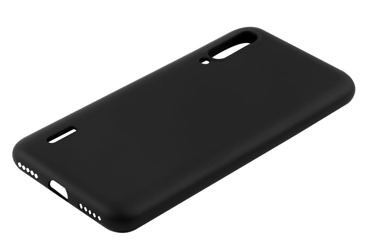 Чехол-накладка Red Line Silicon case для смартфона Xiaomi Mi A3, силикон, черный (УТ000018655)