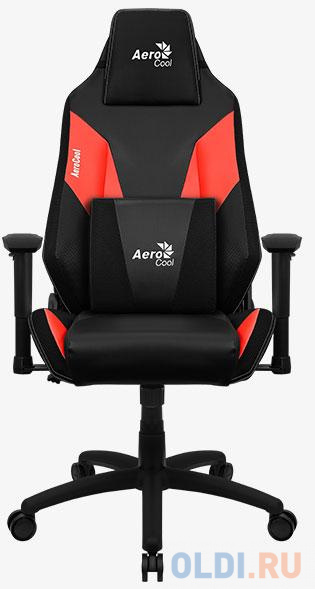 Кресло для геймеров Aerocool Admiral-Champion Red красный чёрный 4710562758238