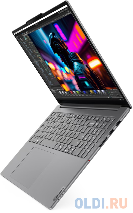 Lenovo Yoga Pro 9 16IMH9 [83DN006BRU] Luna Grey 16" {3.2K (3200x2000) mini LED 1200nits 165Hz Ultra 9 185H(2.3GHz)/64GB Sold/1TB SSD/RTX4070 8Gb/