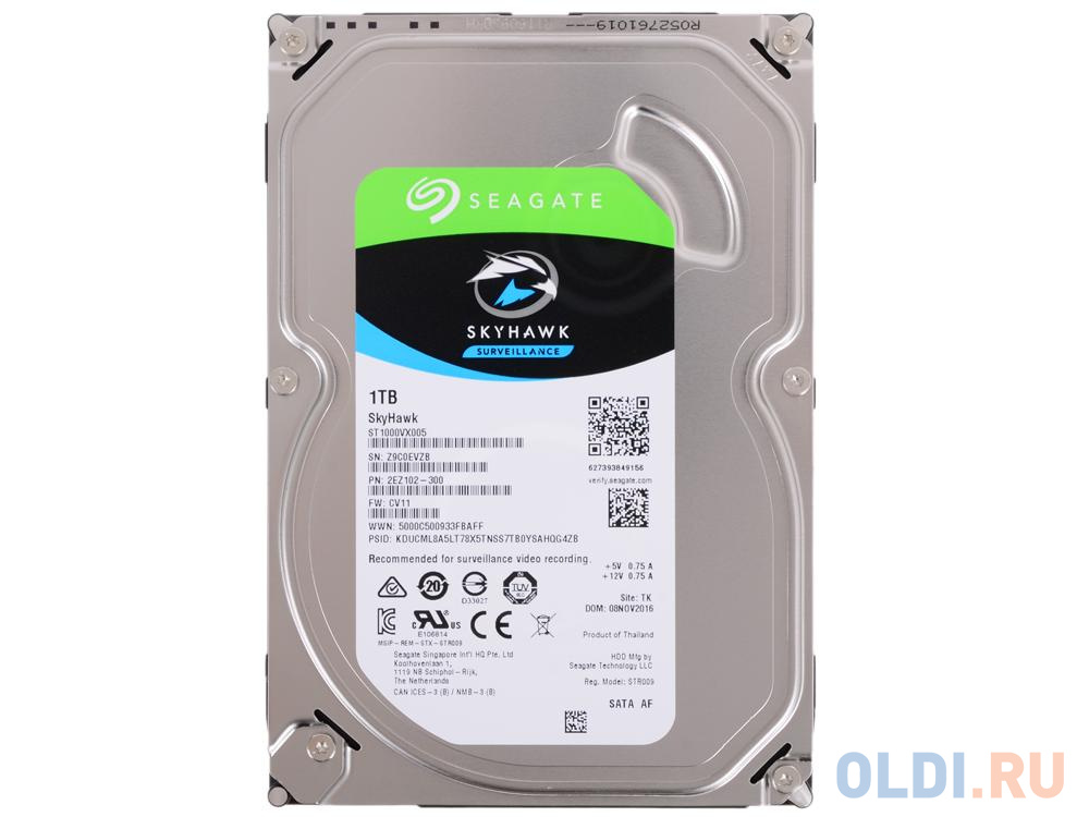 Жесткий диск Seagate ST1000VX005 1 Tb