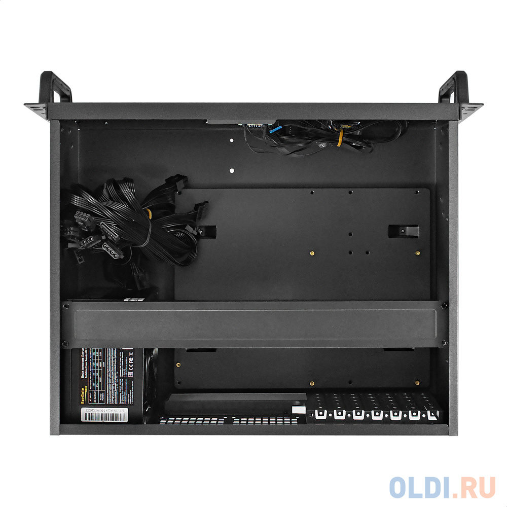 Серверный корпус ExeGate Pro 4U350-02 <RM 19", высота 4U, глубина 350, БП 1000PPH-SE 80 PLUS® Bronze, 2*USB>