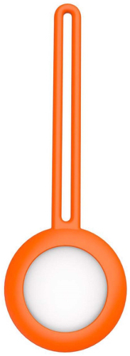 Чехол для метки AirTag Red Line, силикон, оранжевый (УТ000025367)