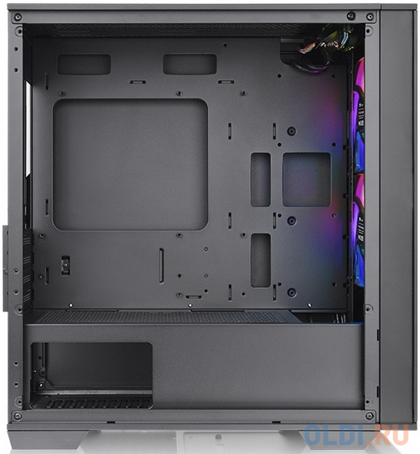 Корпус microATX Thermaltake Divider 170 TG Без БП чёрный