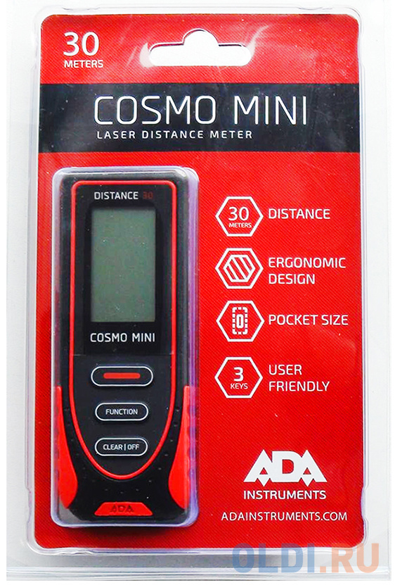 Дальномер Ada Cosmo MINI 30 м А00410