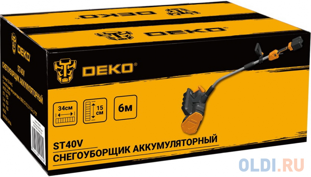 Deko ST40V, 2*4.0Ач, 2*ЗУ 063-4442