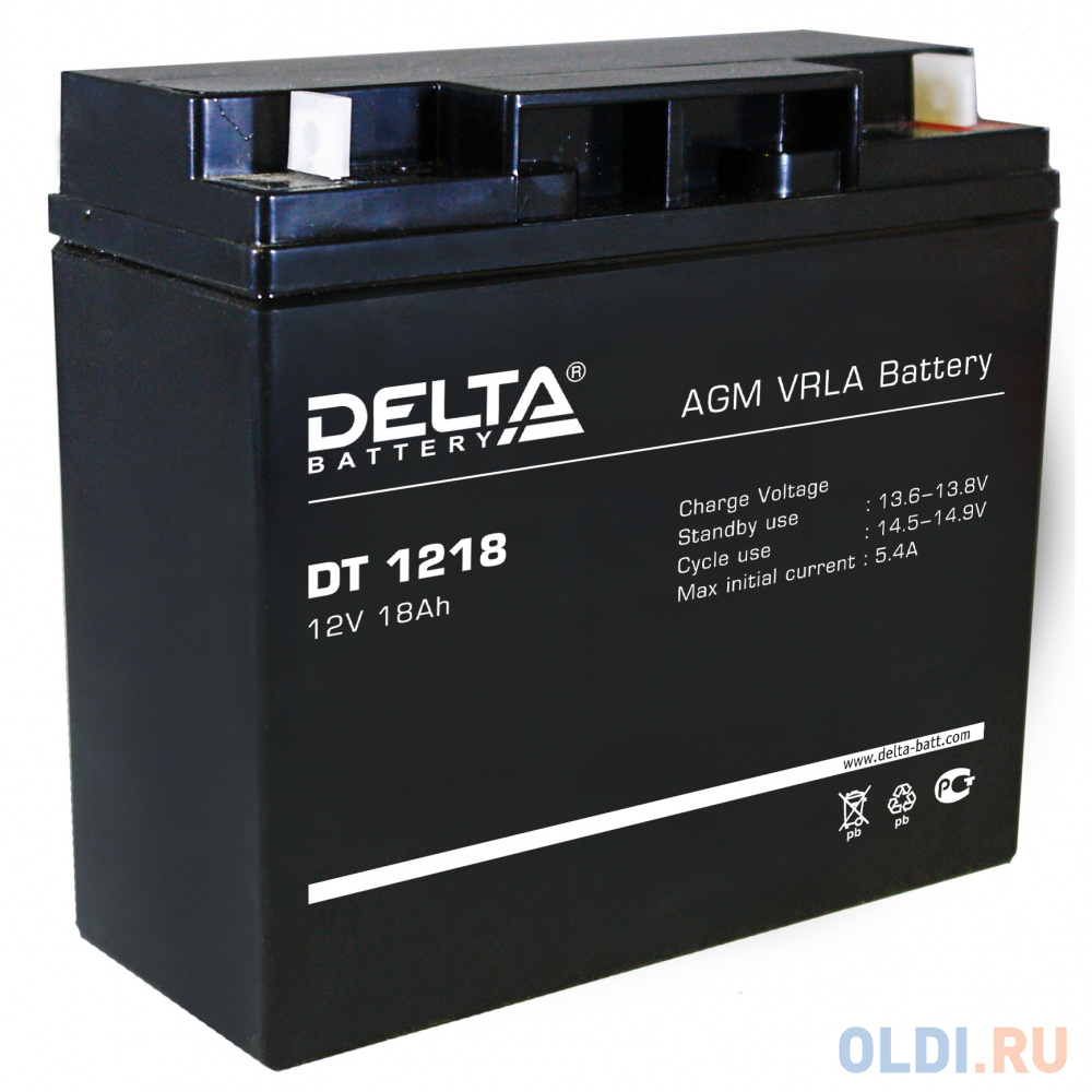 Батарея Delta DT 1218 18Ач 12B в Москвe