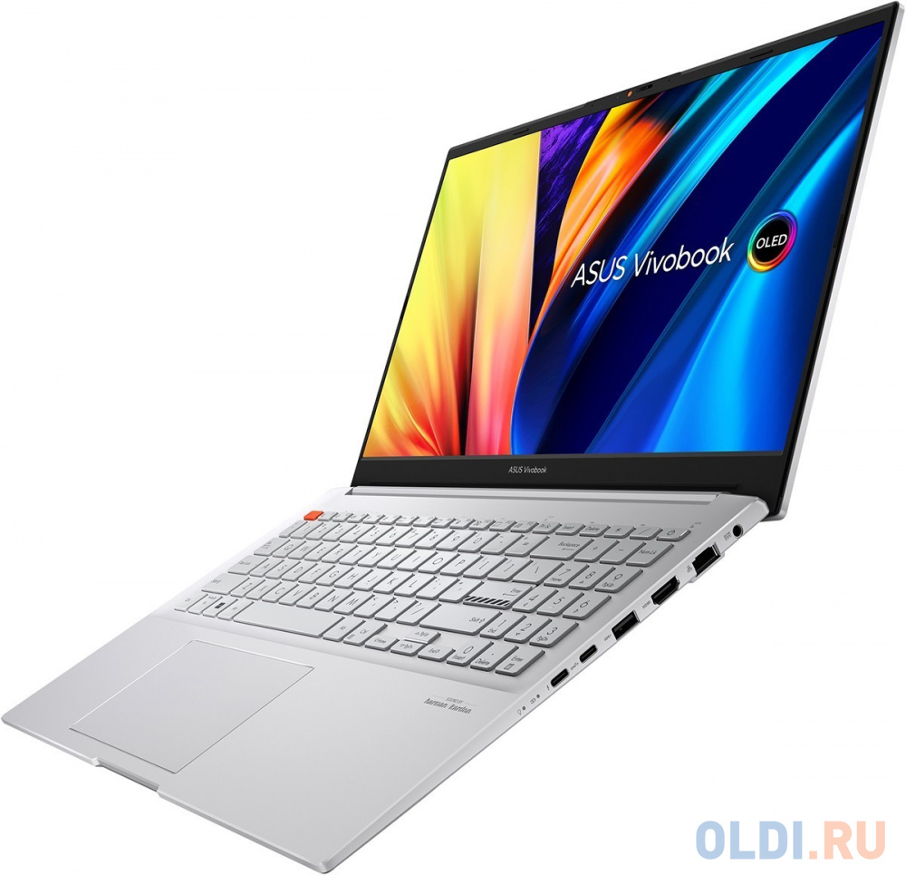 Ноутбук Asus VivoBook Pro 15 K6502VJ-MA104 Intel Core i5-13500H/16GB/SSD512GB/15,6&quot;/2.8K (2880x1800)/OLED)/120Hz/RTX 3050 6GB/NoOS/Cool Silve