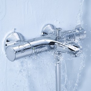 Термостат для ванны Grohe Grohtherm 800 с душевым гарнитуром, хром (34576000, 27389002)