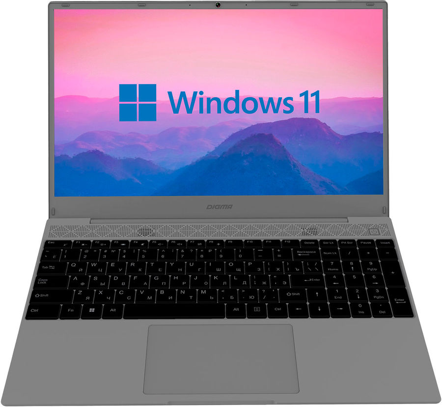 Ноутбук Digma EVE 15 C423 15.6" IPS 1920x1080, AMD Ryzen 3 3200U 2.6 ГГц, 8Gb RAM, 512Gb SSD, W11Pro, серый (NR3158DXW01)