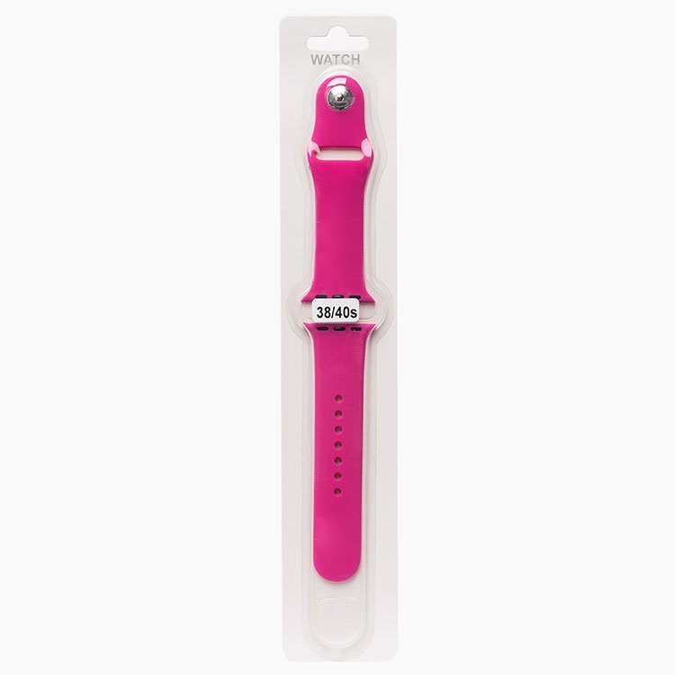 Ремешок Sport Band для Apple Watch, S, силикон, розовый (107188)