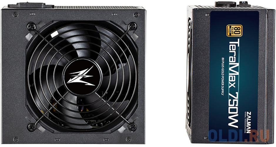 Zalman ZM750-TMX2, 750W, ATX12V v3.0, APFC, 12cm Fan, 80+ Gold Gen5, Full Modular, Retail