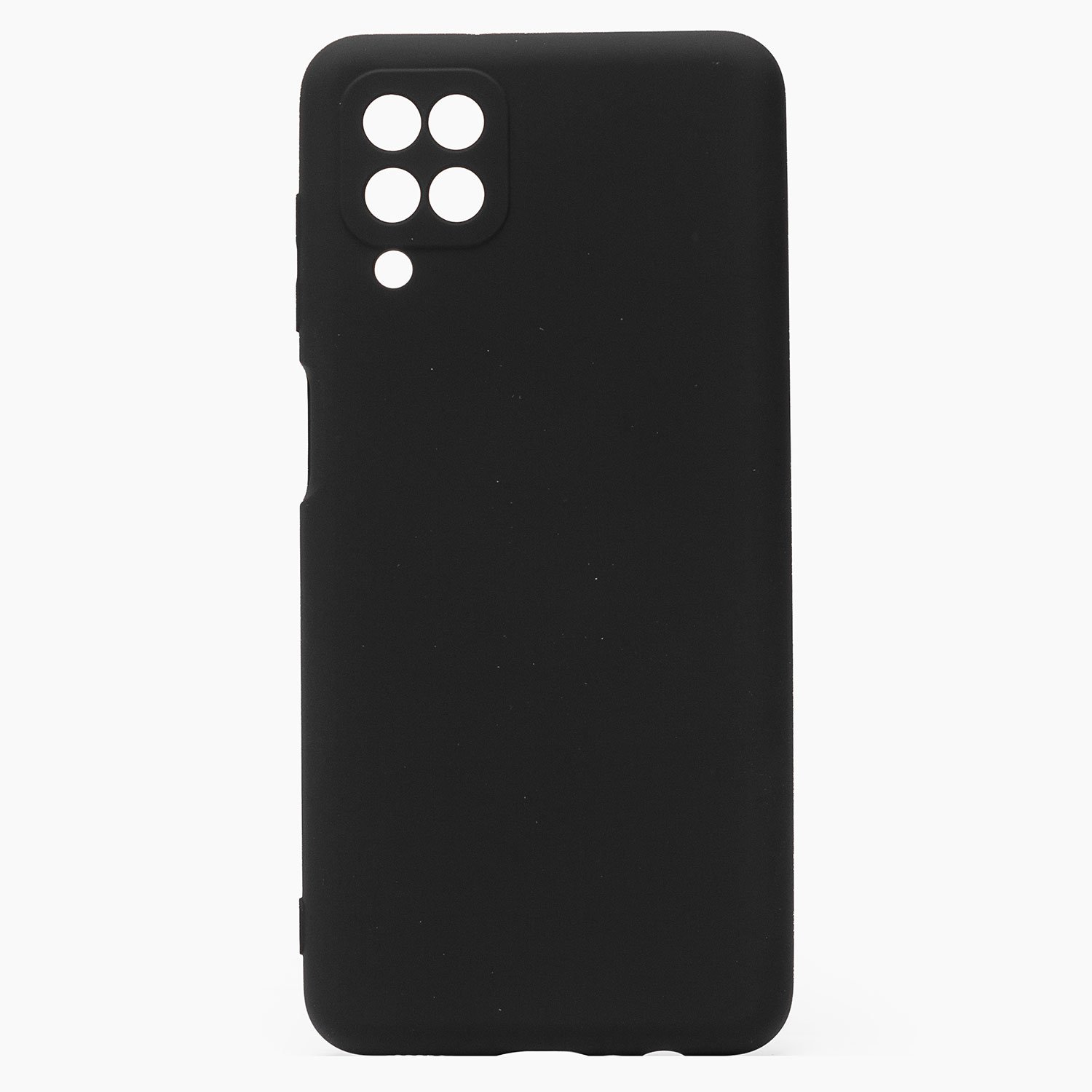Чехол-накладка Activ Full Original Design для смартфона Samsung SM-A125 Galaxy A12, силикон, черный (126745)