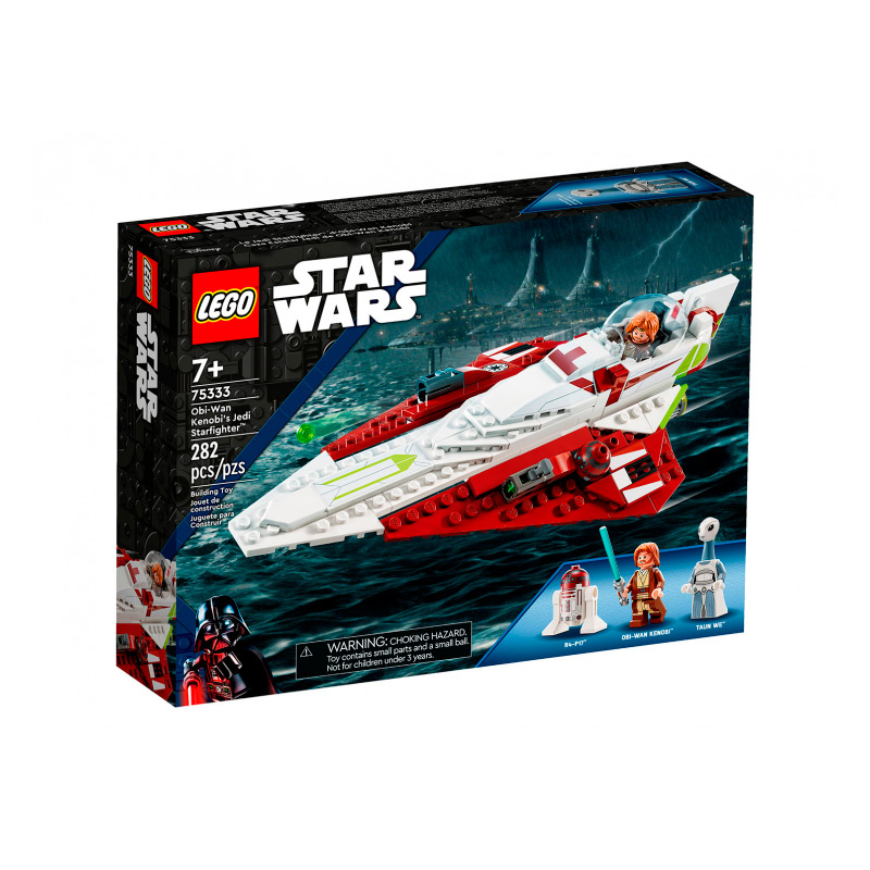 Конструктор Lego Star Wars Obi-Wan Kenobis Jedi Starfighter 282 дет. 75333 в Москвe