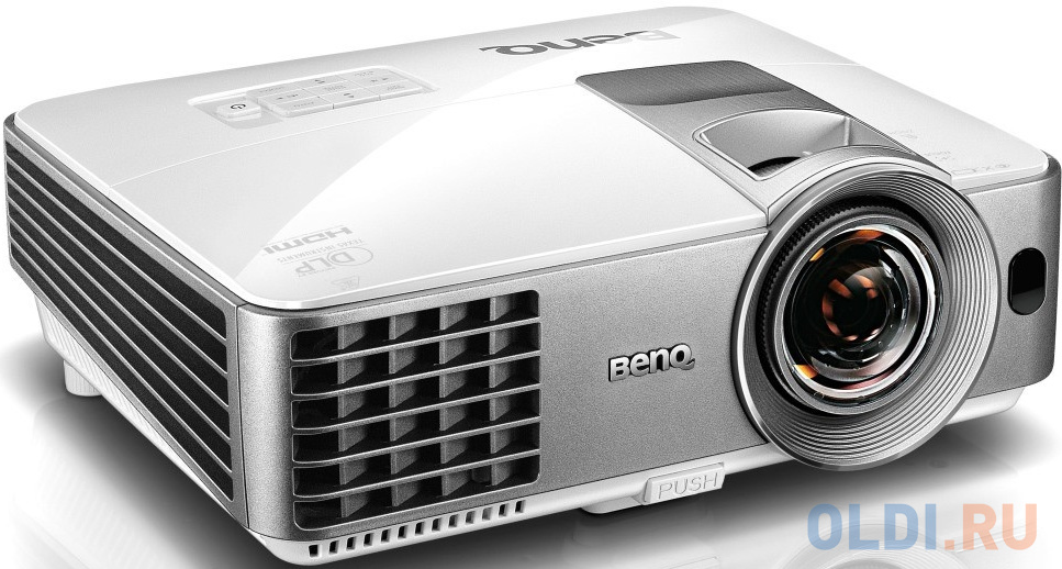 Проектор BenQ MW632ST DLP, 1280x800, 3200 AL, 13000:1, 16:10, 0.7ST, 1.2x, TR 0.72~0.87, HDMIx2/ MHLx1, VGA, USB Power, Auto vertical keystone, White,