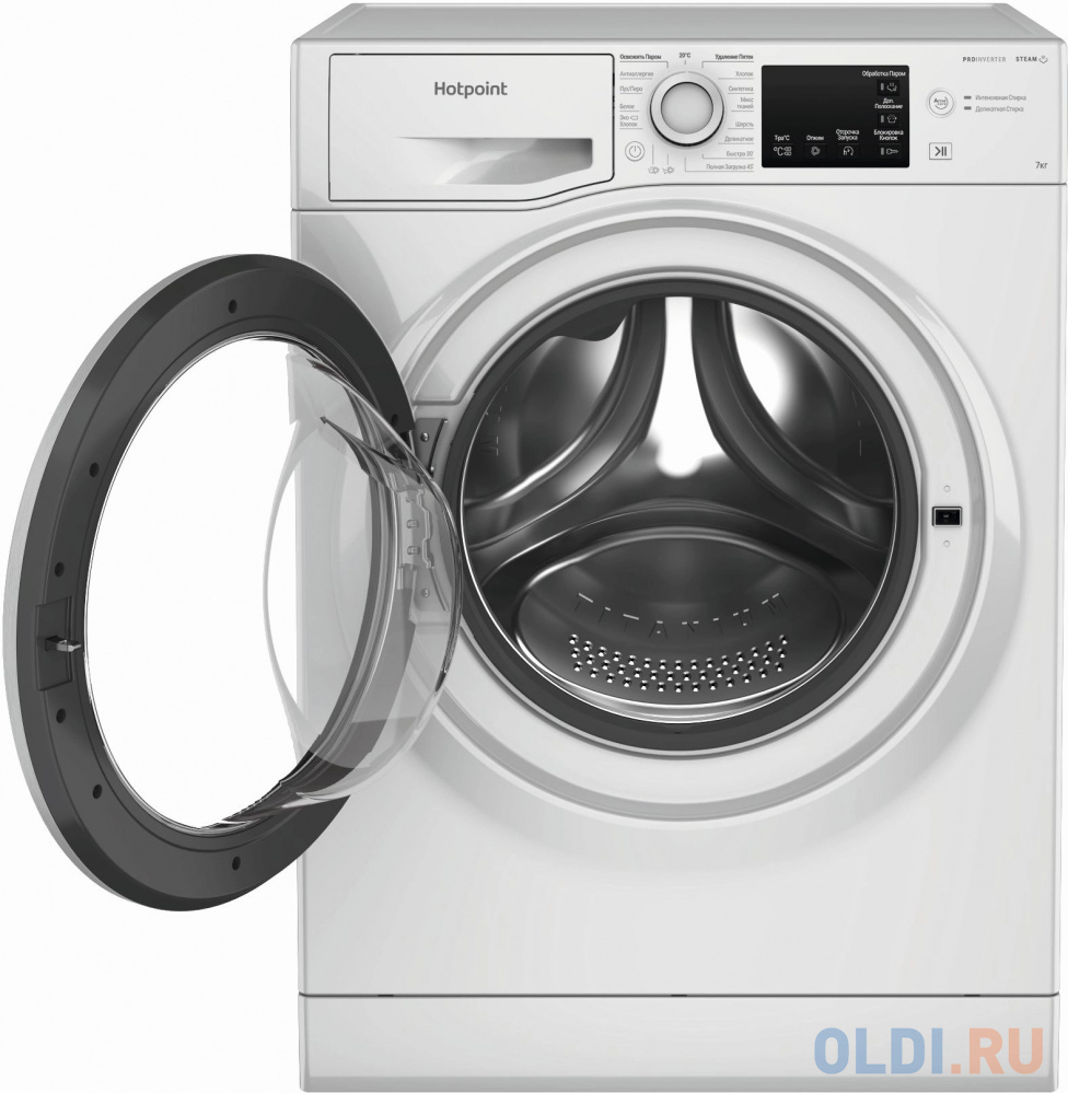 Стиральная машина Hotpoint NSB 7249 W AVE RU класс: A-40% загр.фронтальная макс.:7кг белый