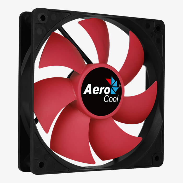 Вентилятор для корпуса AeroCool Fan Force 12 PWM Red Blade 120