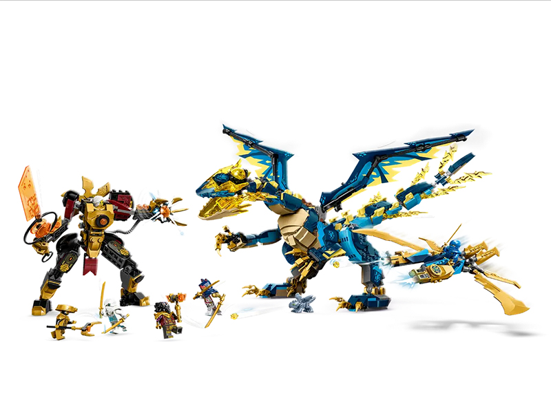 Конструктор Lego Ninjago Elemental Dragon vs. The Empress Mech 1038 дет. 71796