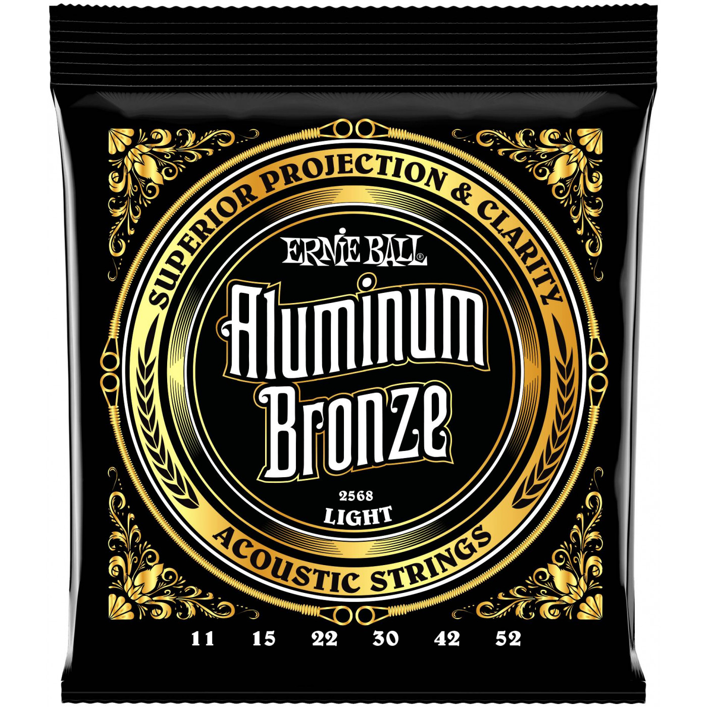 Струны для акустической гитары ERNIE BALL 2568 Aluminum Bronze Light 11-52 в Москвe