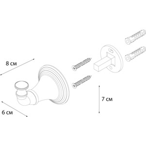 Крючок Fixsen Luksor (FX-71605B)