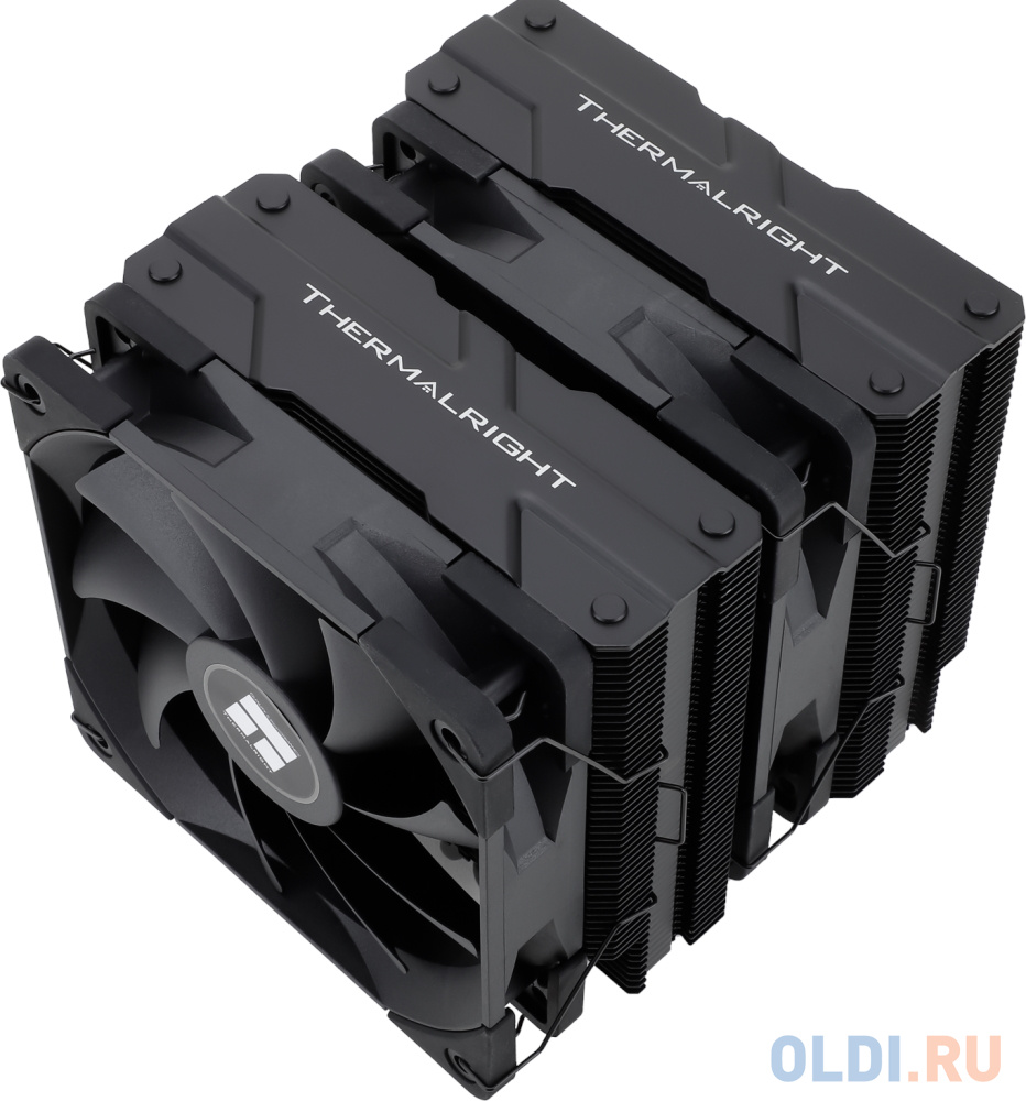 Кулер для процессора Thermalright Peerless Assassin 120 Black, высота 157 мм, 1550 об/мин, 26 дБА, PWM, черный