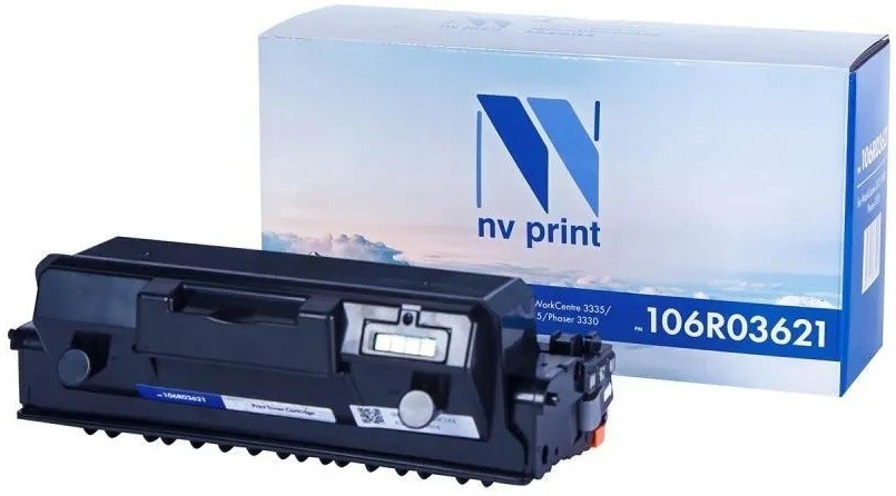 Картридж лазерный NV Print NV-106R03621 (106R03621), черный, 8500 страниц, совместимый для Xerox WorkCentre 3335/3345, Phaser 3330