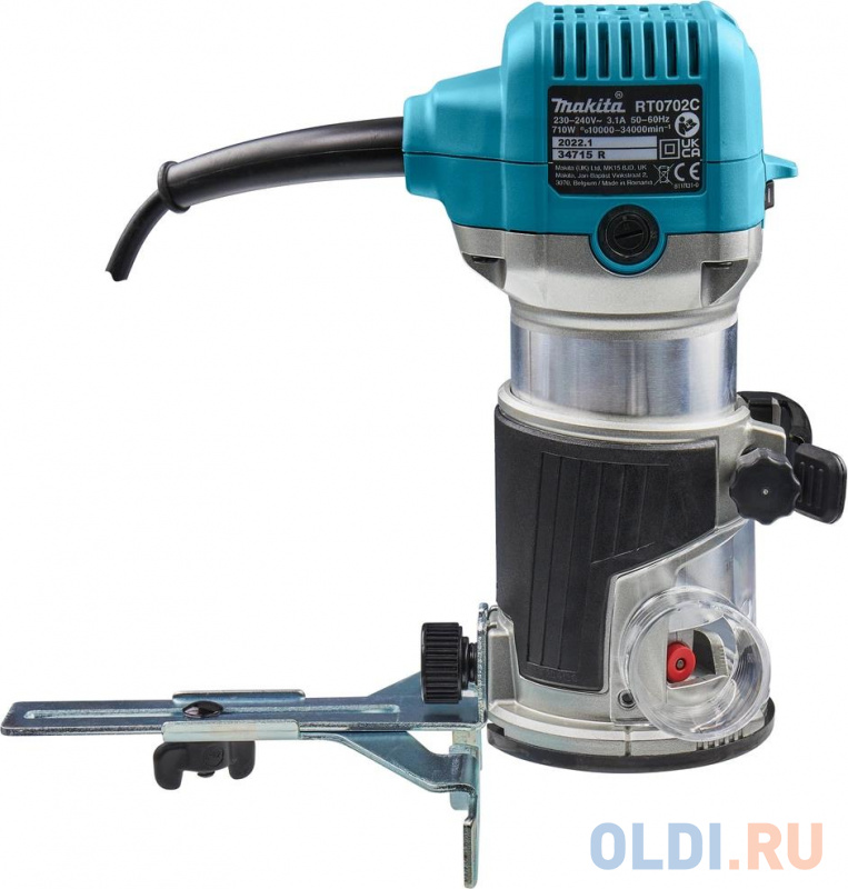 Фрезер Makita RT0702C 710Вт 30000об/мин макс.ход:35мм