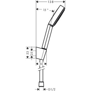 Душевой набор Hansgrohe Pulsify хром (24301000)