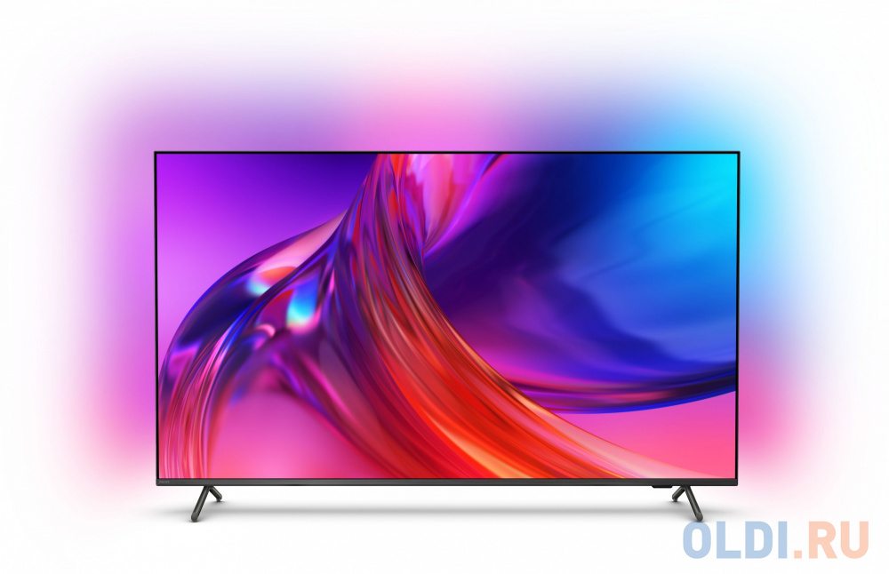 Телевизор LED Philips 50" 50PUS8519/60 Series 8 хром 4K Ultra HD 60Hz DVB-T DVB-T2 DVB-C DVB-S DVB-S2 USB WiFi Smart TV (RUS)