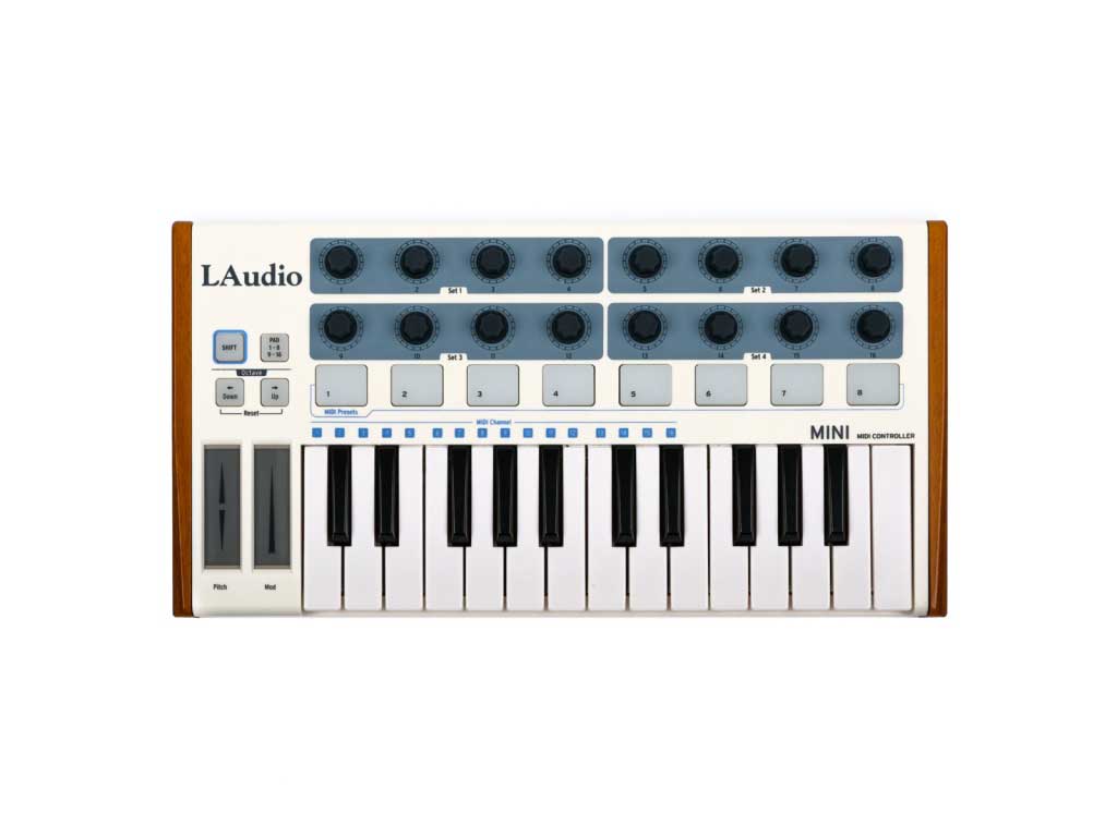 Контроллер MIDI LAudio Worldemini  25 клавиш