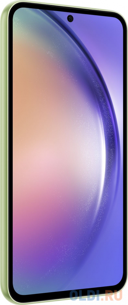 Смартфон Samsung SM-A546E Galaxy A54 5G 256Gb 8Gb зеленый лайм моноблок 3G 4G 2Sim 6.4" 1080x2340 Android 13 50Mpix 802.11 a/b/g/n/ac/ax NFC GPS