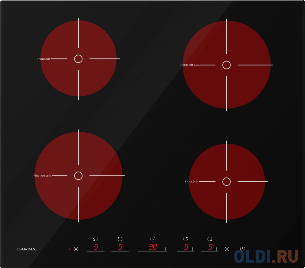 Индукционная варочная поверхность Darina 6Р ЕI 303 B черный