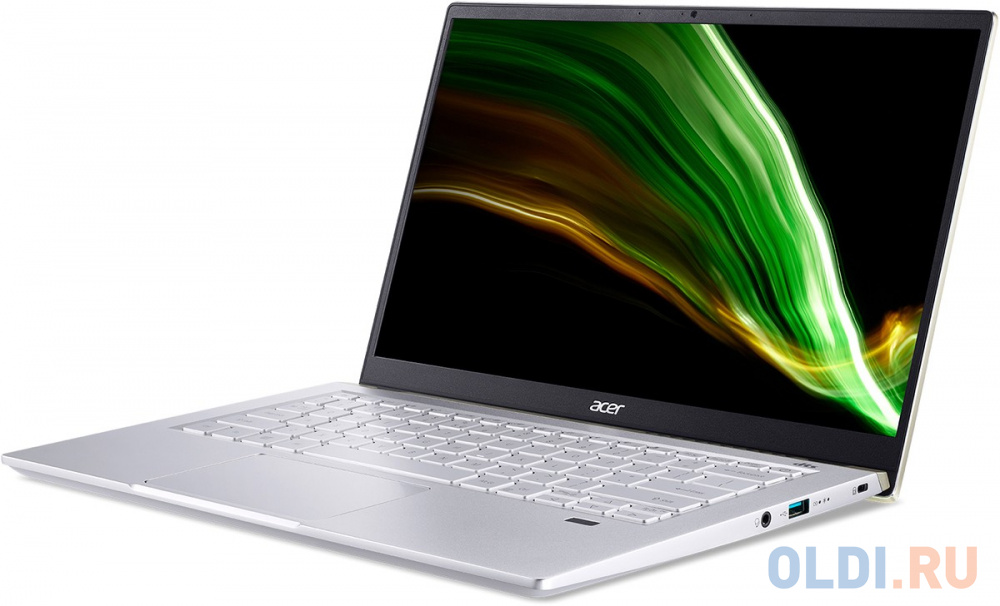 Ноутбук Acer Swift X SFX14-41G-R5US 14" 1920x1080 AMD Ryzen 5-5500U SSD 512 Gb 8Gb WiFi (802.11 b/g/n/ac/ax) Bluetooth 5.0 nVidia GeForce GTX 165