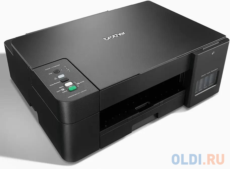 Brother DCP-T420DW (T420W) {цветная печать, A4, 6000x1200 dpi, ч/б - 16 стр/мин (А4), USB, Wi-Fi, СНПЧ}