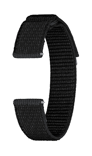 Ремешок Samsung Galaxy Watch4/5/6 (S/M) ET-SVR93SBEGRU черный текстиль