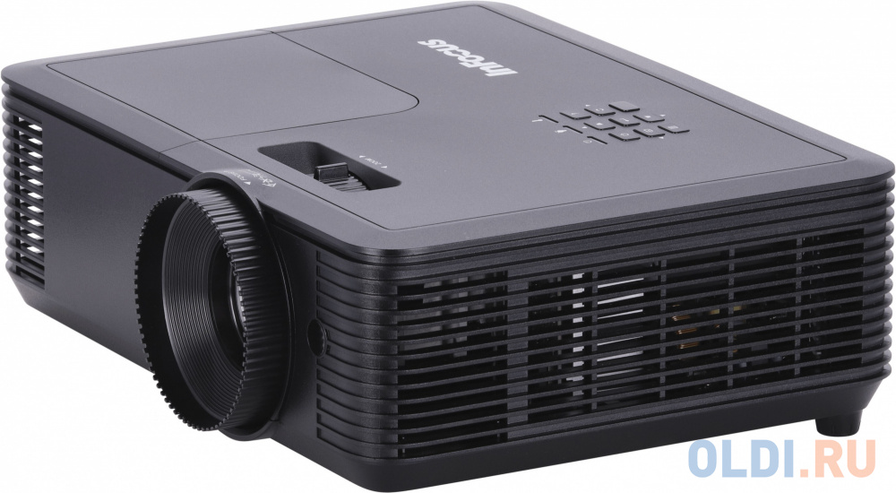 INFOCUS IN112bb Проектор {DLP 3800Lm SVGA (1.94-2.16:1) 30000:1 2xHDMI1.4 D-Sub S-video Audioin Audioout USB-A(power) 10W 2.6 кг}