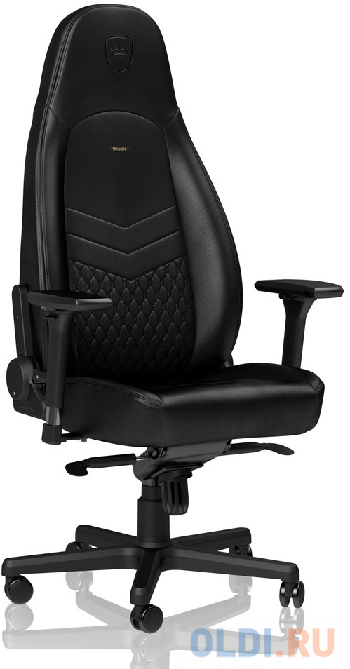 Кресло для геймеров Noblechairs ICON Real Leather чёрный в Москвe